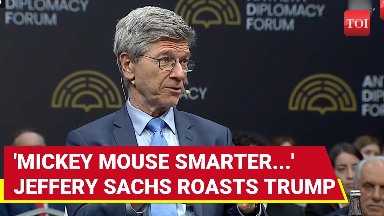 'King Donald...': Jeffery Sachs GOES OFF On Trump Tariffs; Urges World To NOT Live In 'Crazy Land'