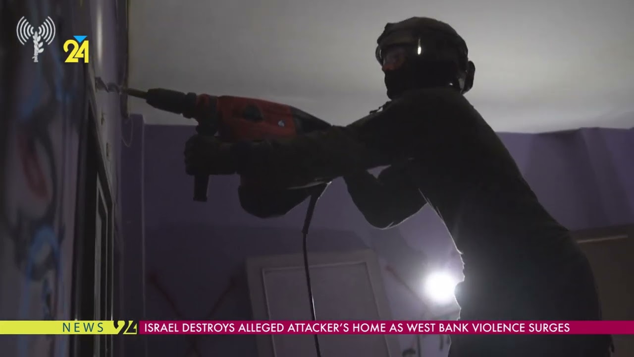 West Bank Violence Escalates: Israel Demolishes Alleged Attacker's Home