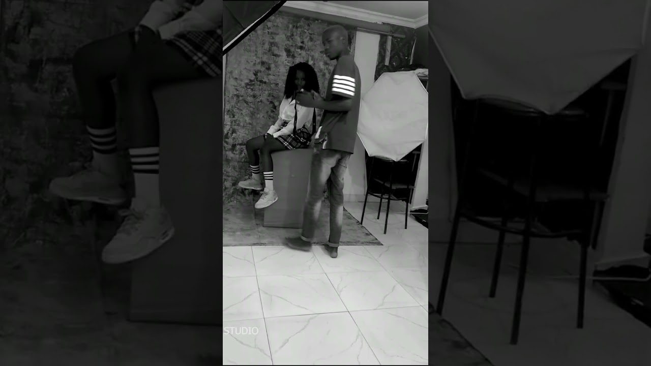 Beautiful portrait Behind the scene