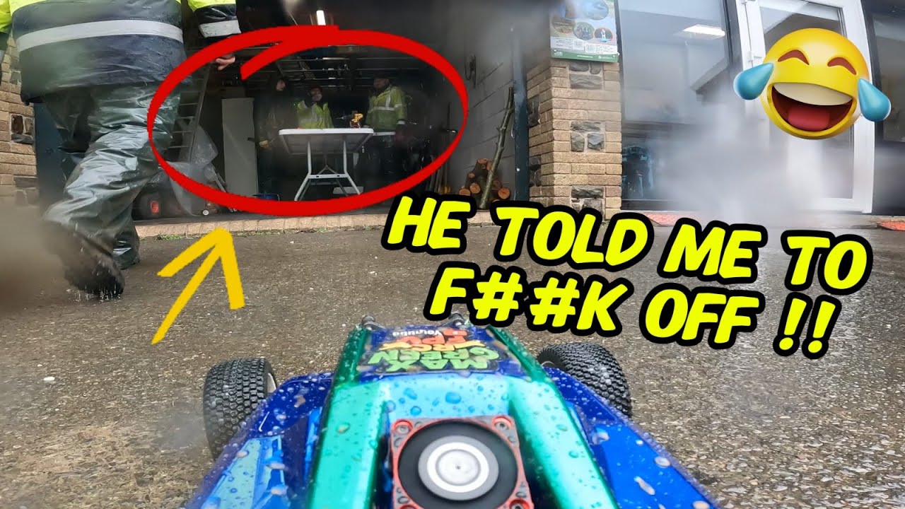 FPV RC Car Gets Wet