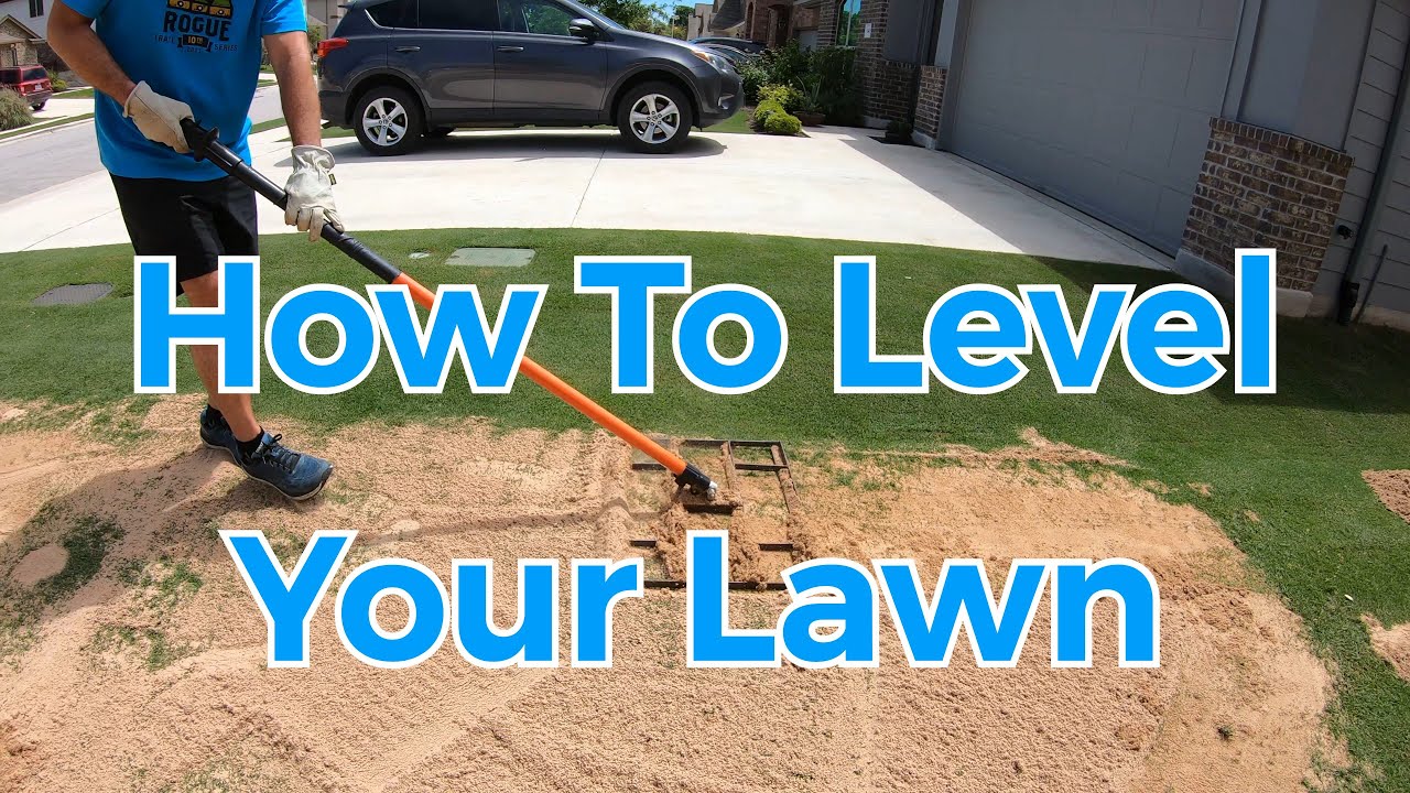 How To Level Your Lawn From Start to Finish! Fix Your Bumpy Lawn Today!