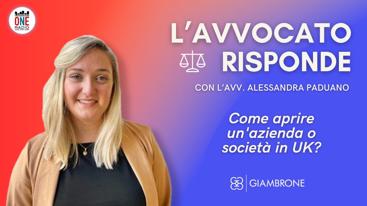 Come aprire un'azienda o società in UK?