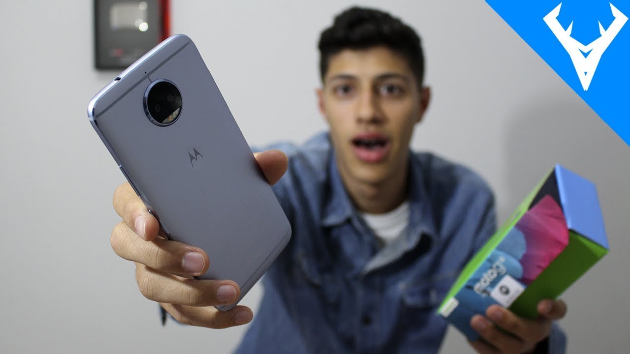 Olha ele! MOTO G5S PLUS com DUAS câmeras e mais RAM - Unboxing