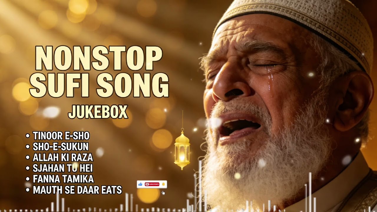 NONSTOP SUFI QAWWALI JUKEBOX 😭 | Ishq Ne Mujhe Fana Kar Di | 💛Tab Rab Mila
