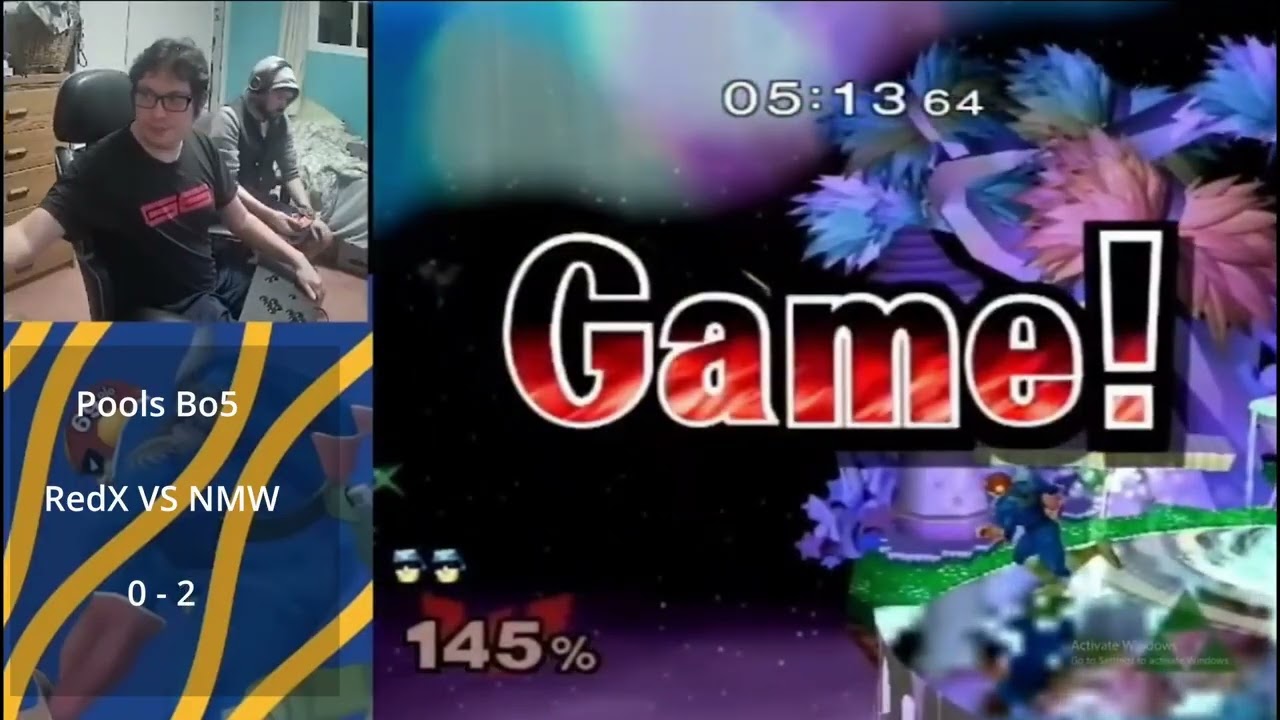 【 RedX (Link) VS  NMW Tournament 9 】☯︎ Melee :  Feat. NMW (Falcon), Kung Fu Kenny (Falco) ☯︎