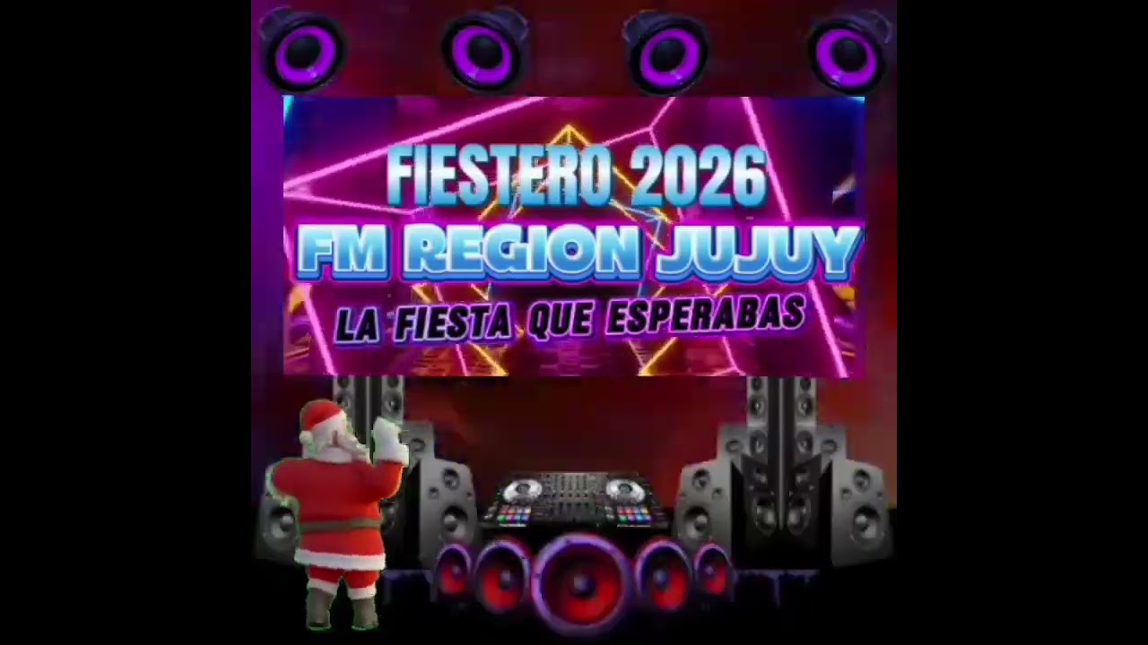 JUJEÑAZO FIESTERO 2026 FM REGION JUJUY DJ SANTI ANIMA DJ GUSTAVO ARAMAYO