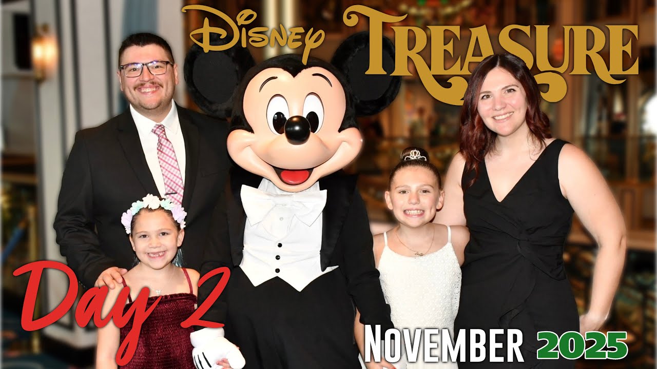 Disney Treasure 2025: Day 2 At Sea
