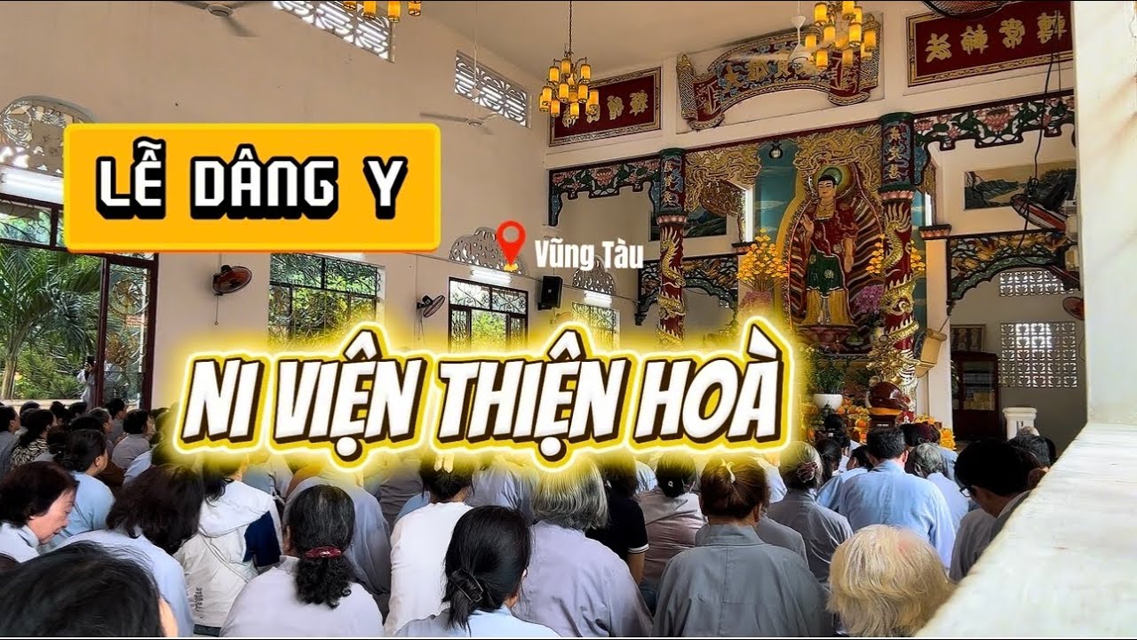 Tham gia Lễ dâng y tại chùa Vũng Tàu - Ni viện Thiện Hoà 2025