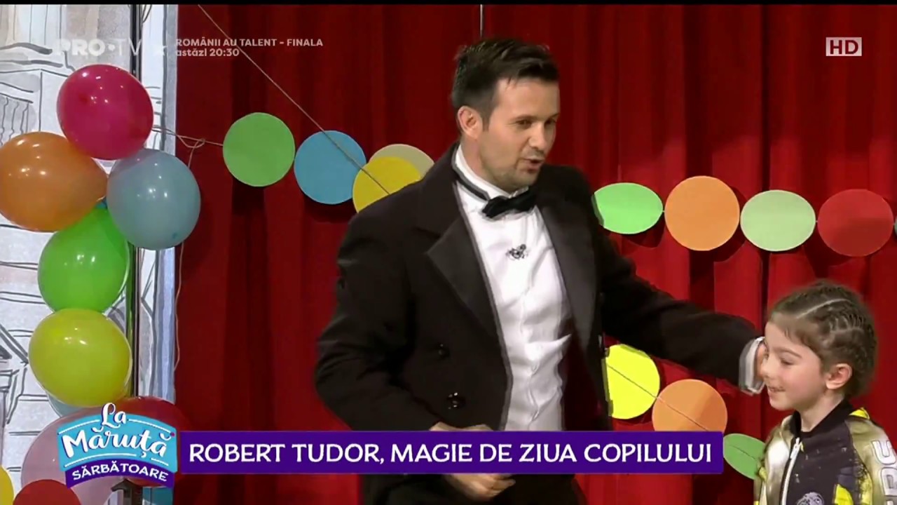 LIVE FULL MAGIC SHOW MAGICIANUL ROBERT TUDOR MAGIE PENTRU COPII