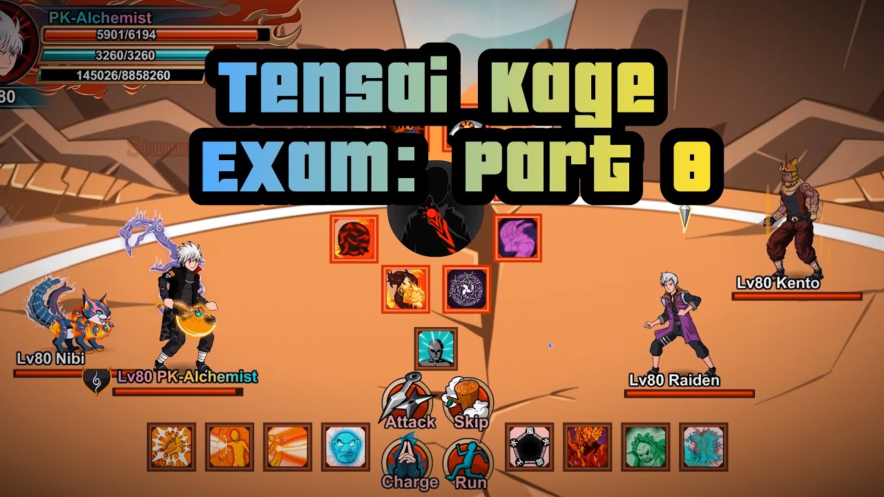 Shinobi Warfare - Alchemist Tensai Kage Exam: Part 8