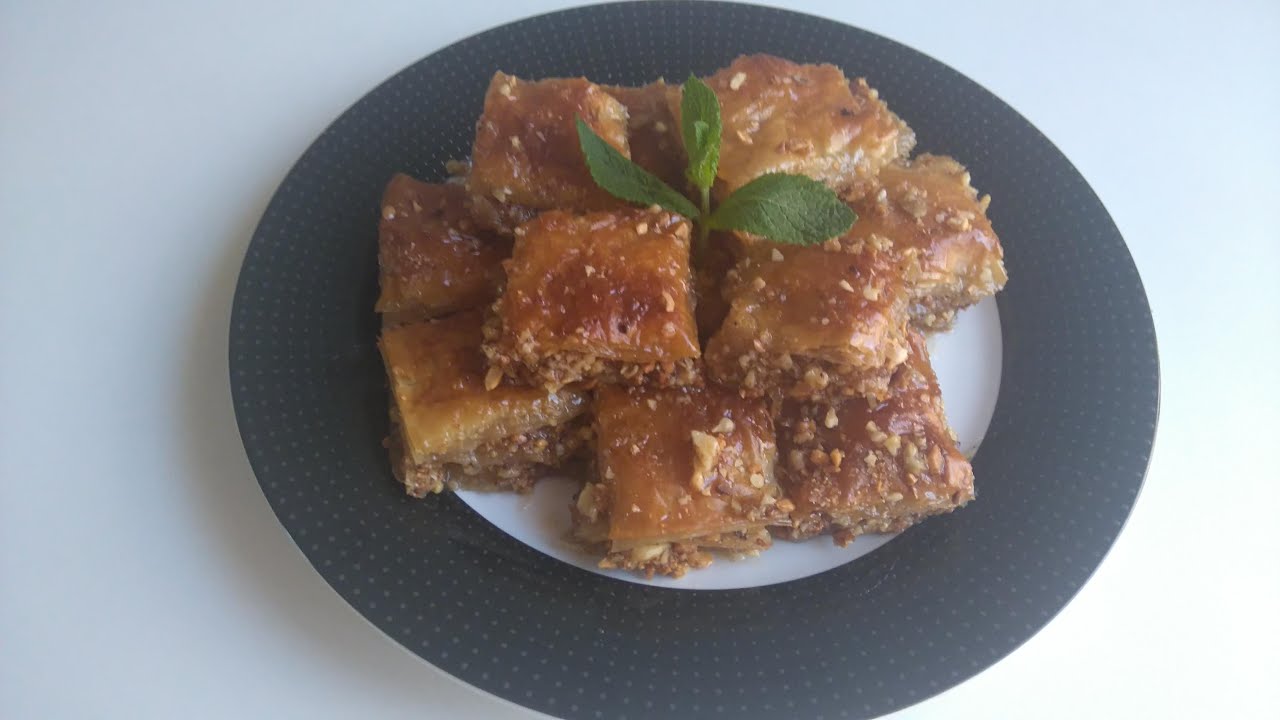 El arte de la cocina arabe   Baklawa árabe a mi manera