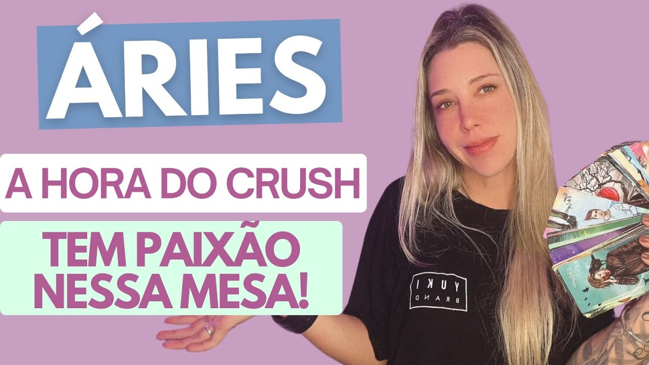 ÁRIES ♈️ A HORA DO CRUSH ❤️ Uma química entre dois de dar inveja! Mas tem mais gente aqui...