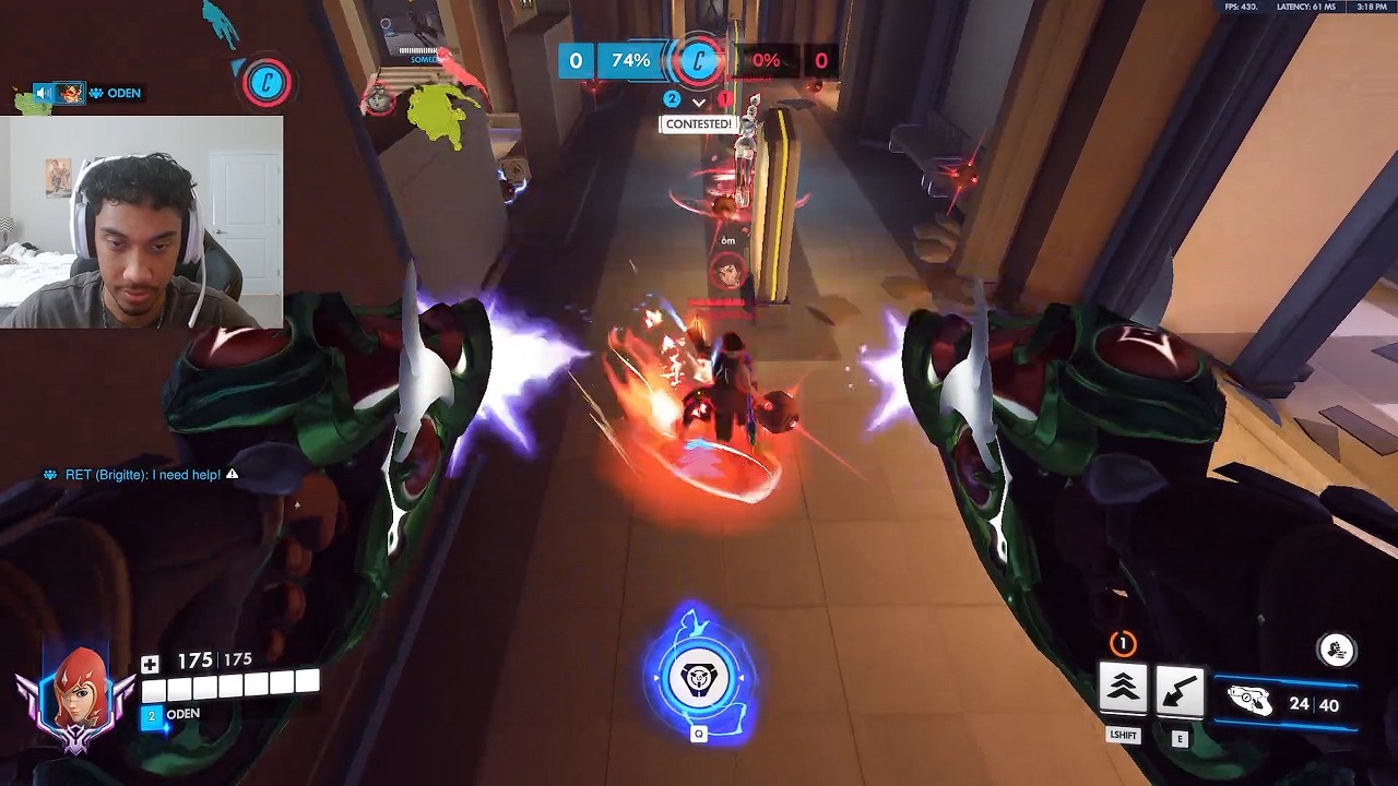 Вот как выглядит самый быстрый Трейсер в Overwatch - Sugarfree - Геймплей Трейсер, 2 сезон