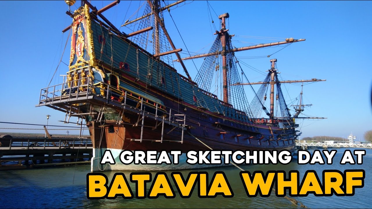 Sketching the Batavia VOC flagship