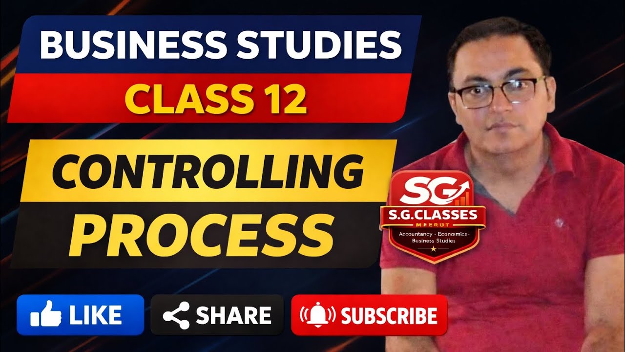 Controlling Process || Business Studies || Class 12 || NCERT
