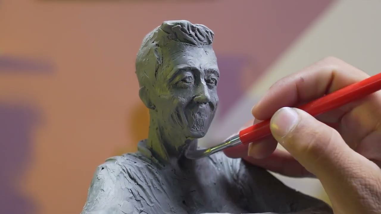 I Made LEWANDOWSKI Out of Clay 😱⚽ | Realistic Clay Art