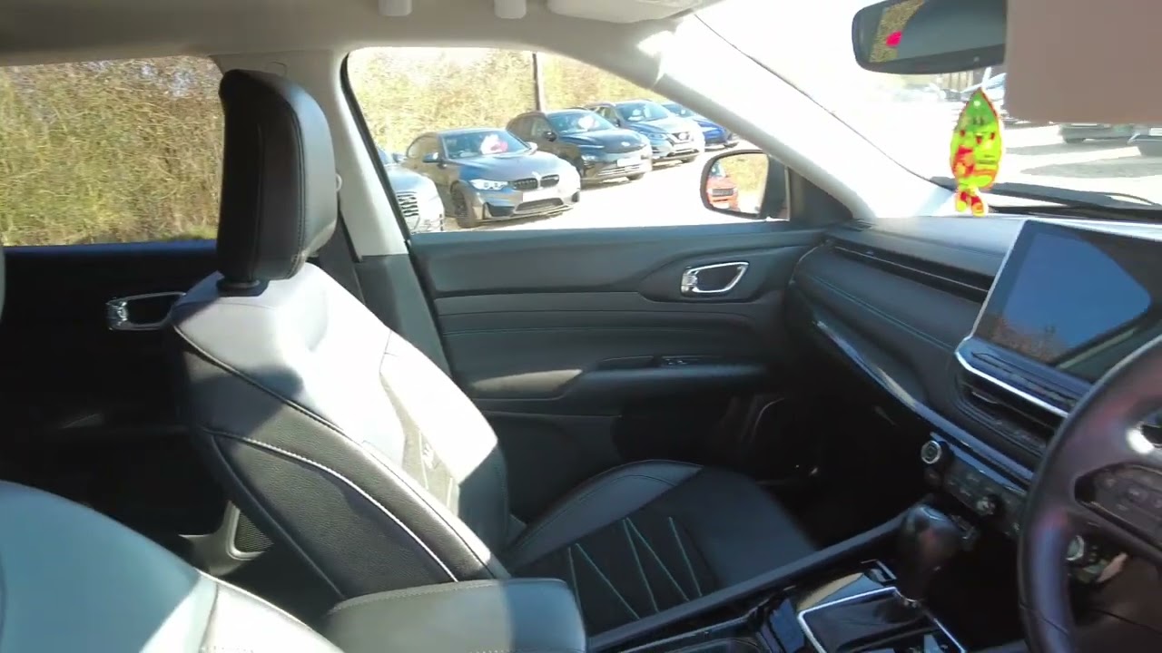 JEEP COMPASS GSE MHEV UPLAND, 2022 AUTOMATIC PETROL SUV IN A LOVELY MATTER AZURE AND BLACK ROOF