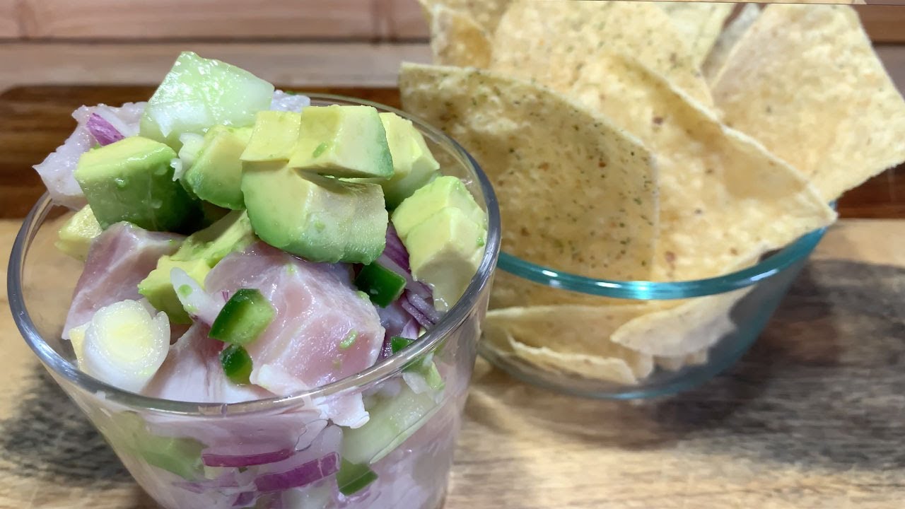 CATCH and COOK YELLOWTAIL - How to Fillet / Ceviche and Spicy Poke