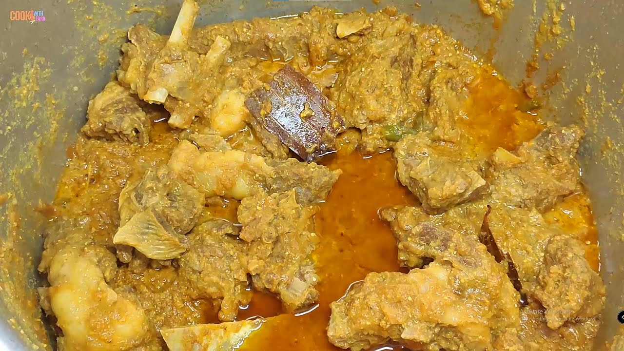 Mutton Masala Recipe | Mutton Masala Gravy | Mutton Masala Curry Recipe | Cook With Fara
