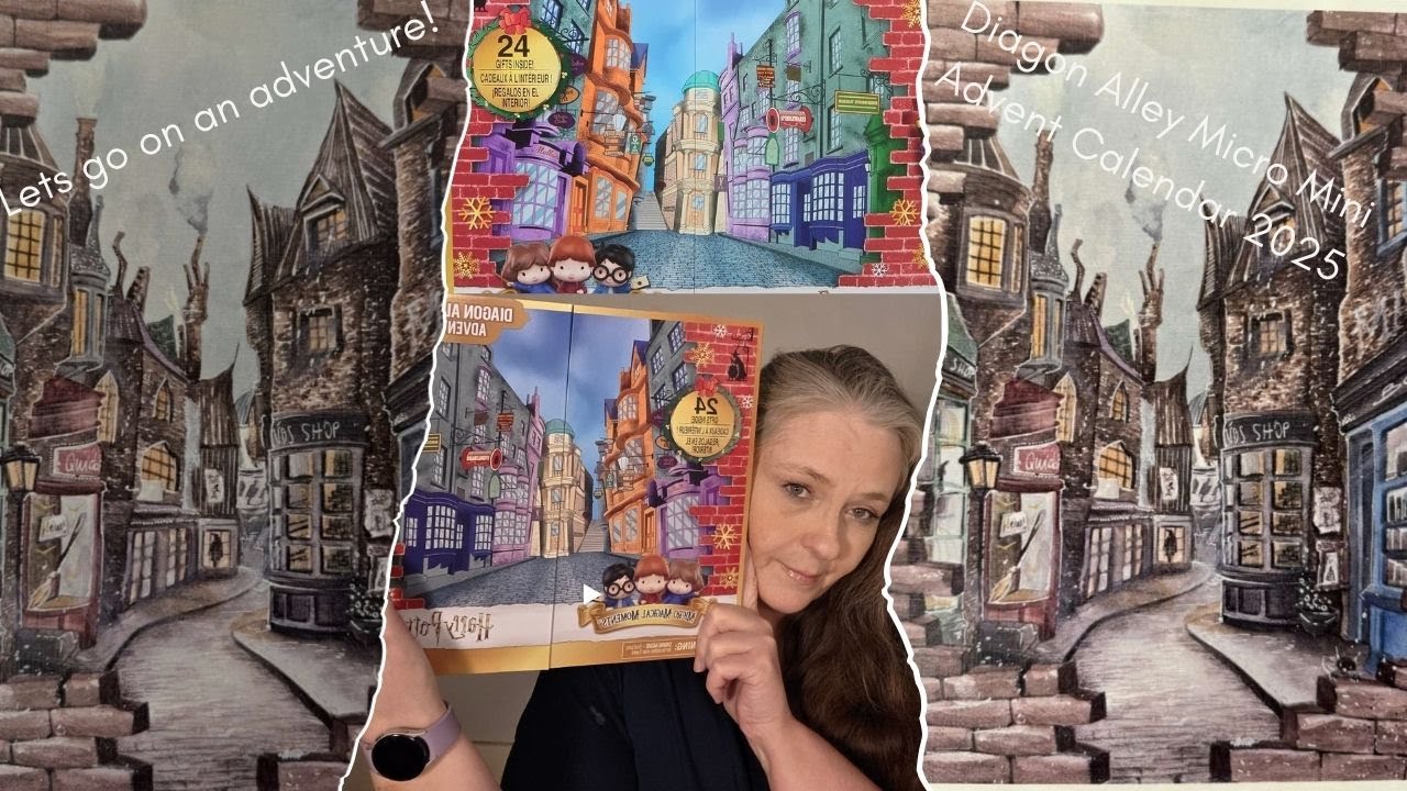“Christmas in February ✨ Opening a Harry Potter Diagon Alley Advent Calendar