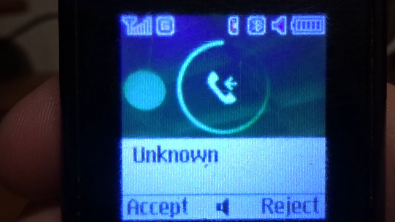 Samsung GT-E2121B incoming call in 2021