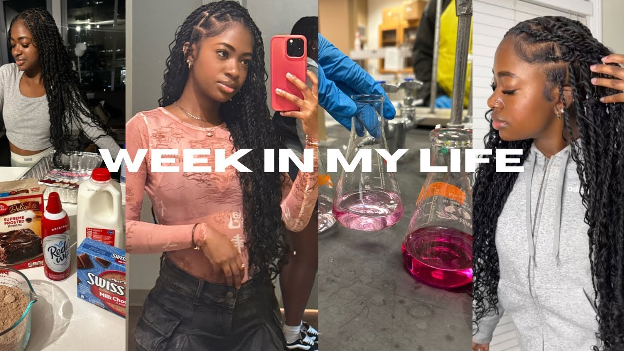 Spend a WEEK in my life | hair appt, homecoming, baking, shopping, etc