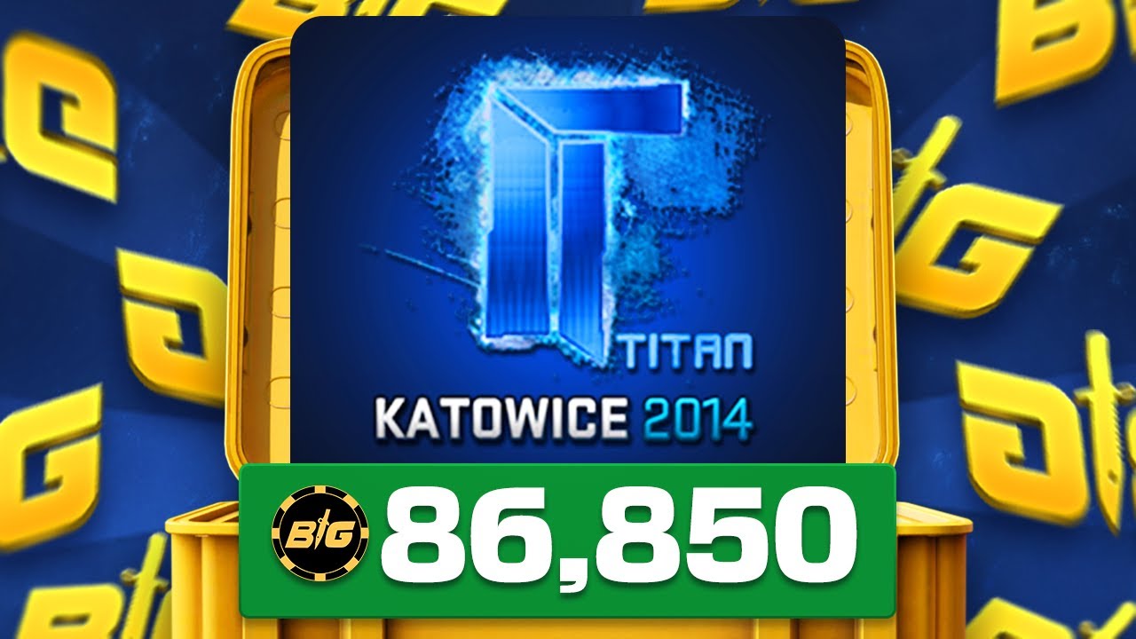 ANOTHER TITAN HOLO UNBOXING ON CSGOBIG..
