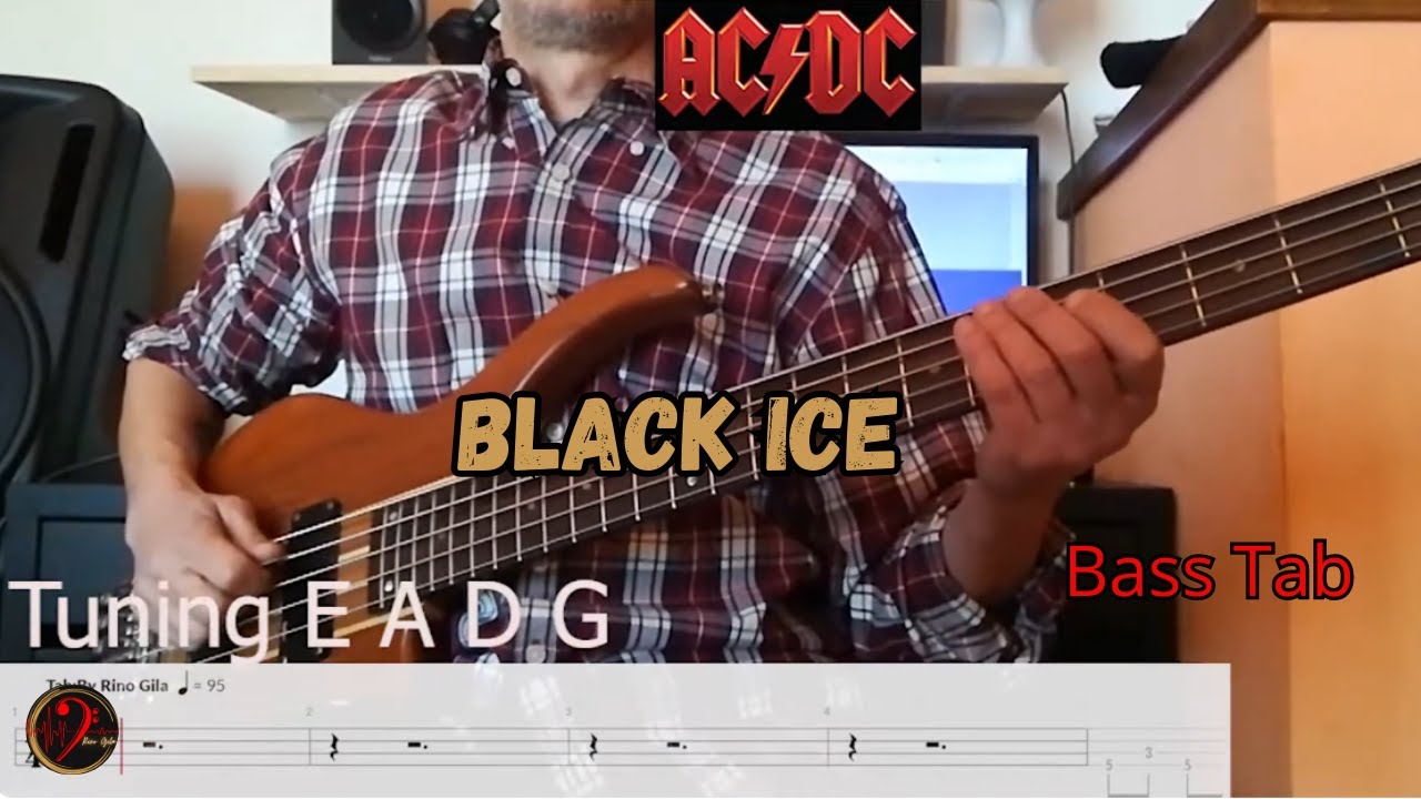 AC DC- Black Ice (Bass Cover + Tab)
