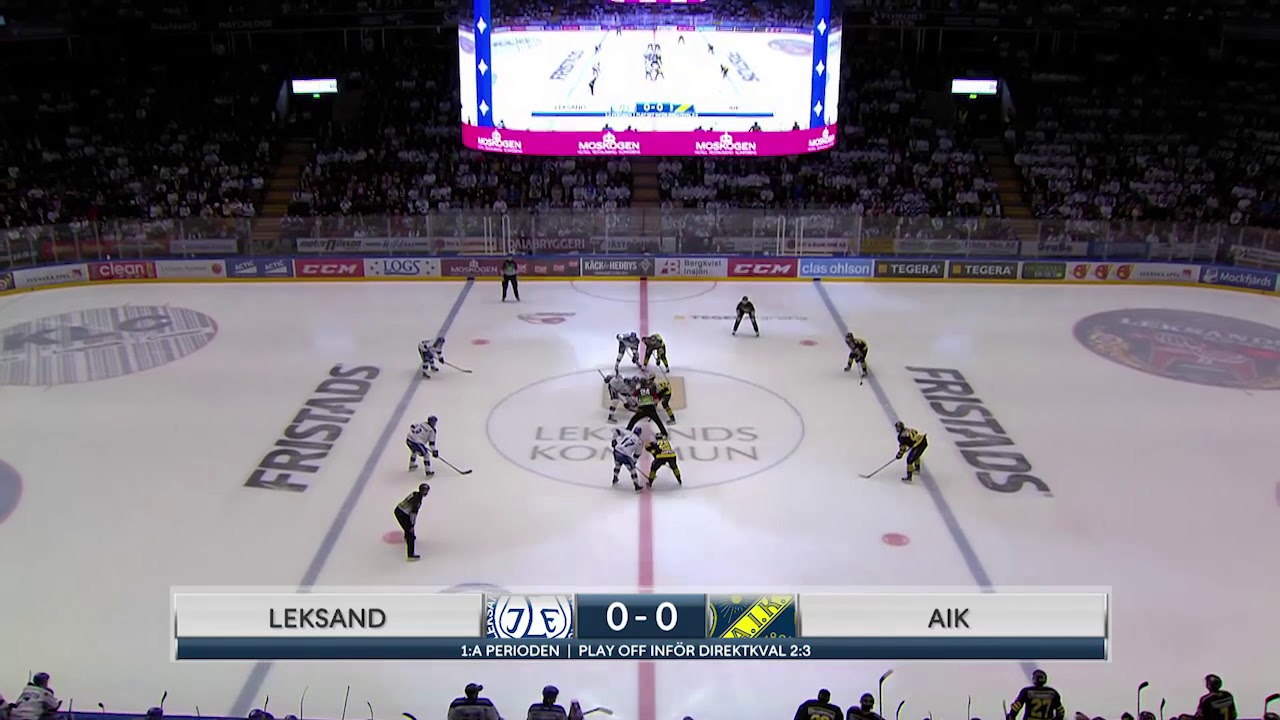 Leksand - AIK Fristads Hockey Challange playoff match 2