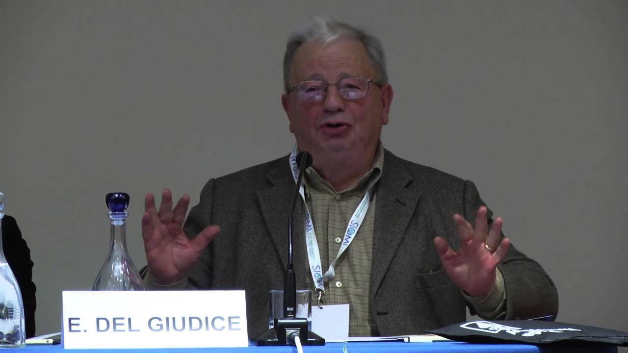 Memorie nell'acqua? Emilio Del Giudice, già ricercatore INFN, Milano