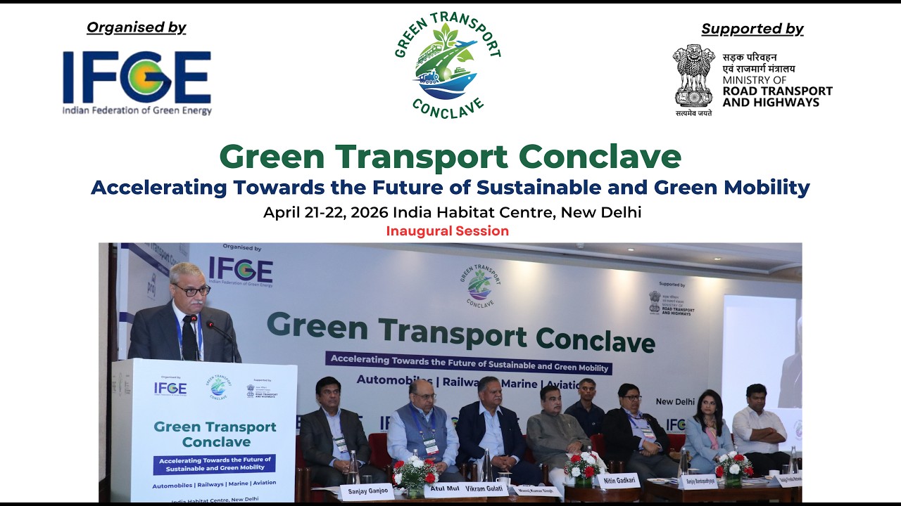 Inaugural Session of Green Transport Conclave.