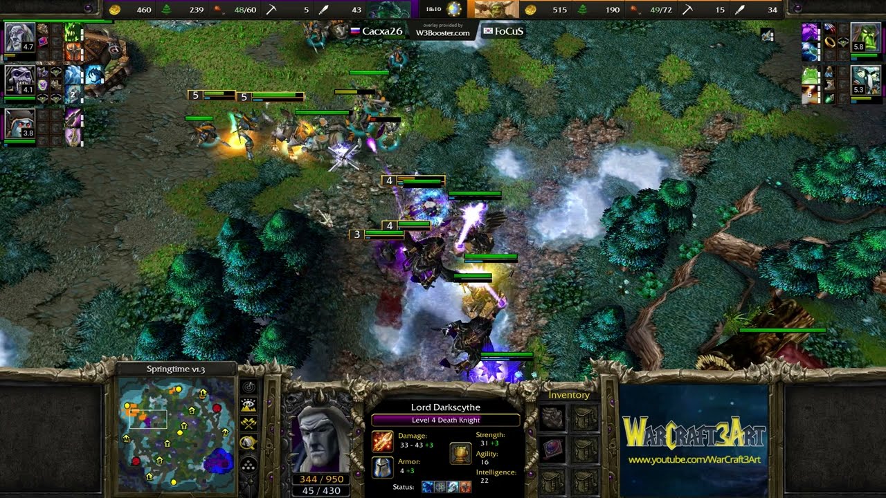 Happy(UD) vs FoCuS(ORC) - Warcraft 3: Classic - RN6835