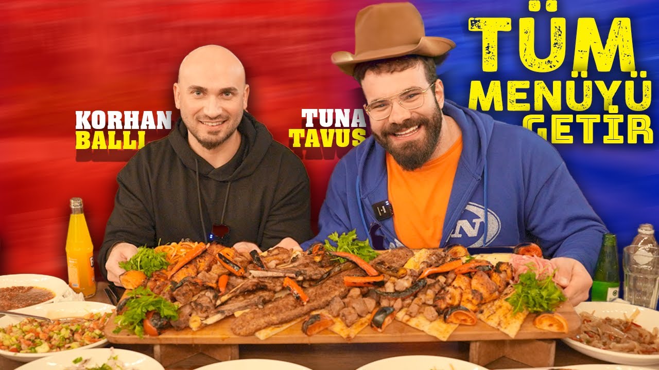 Tüm Menüyü Getir - TUNA TAVUS