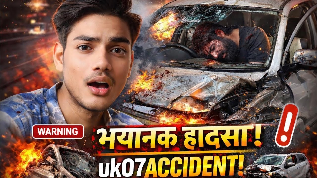 Uk07 raider ke sath kya hua 😱(mukul)