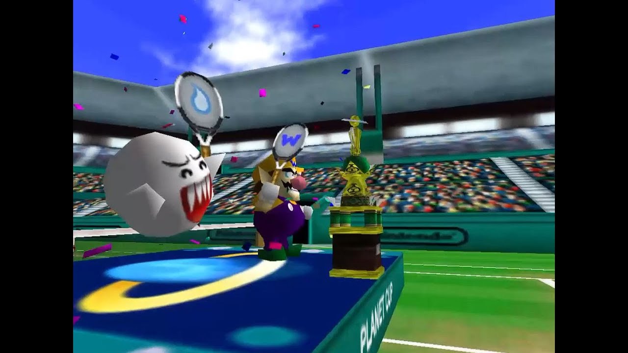 Mario Tennis 64 Doubles Planet Cup - Boo