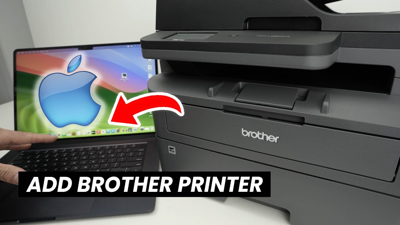 Как добавить принтер Brother к компьютеру Mac