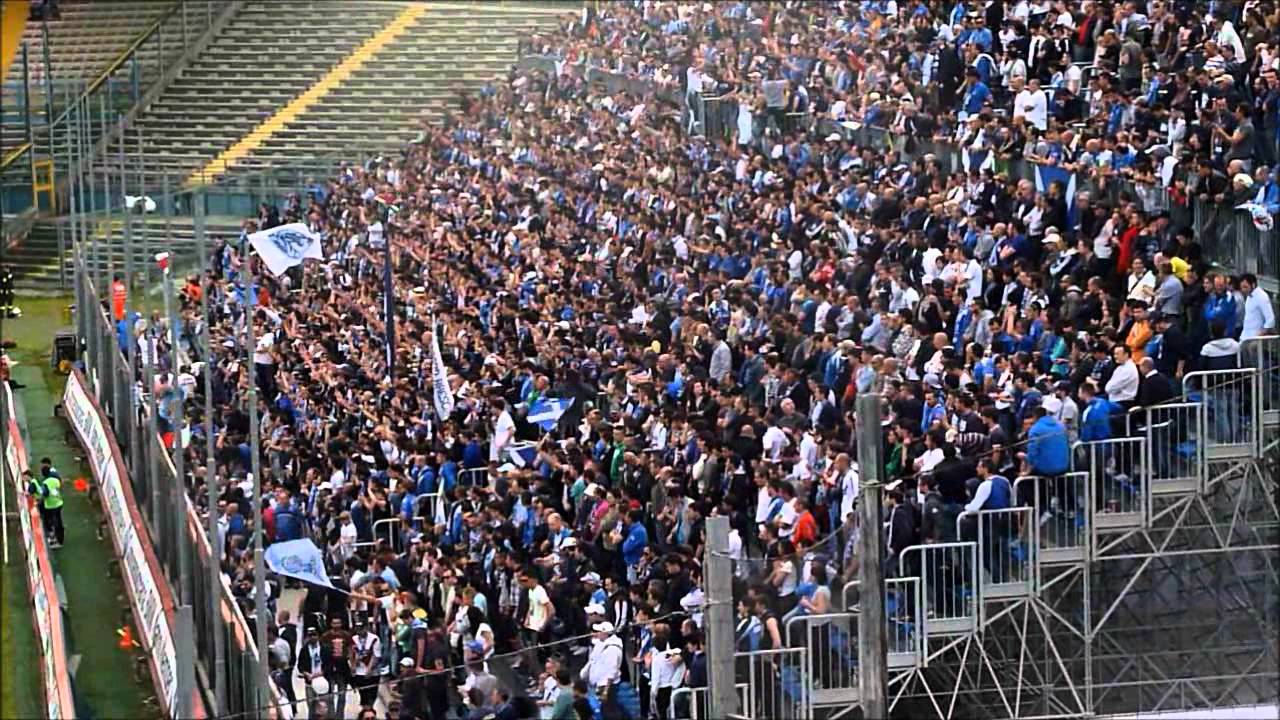Brescia - Livorno 1-1: Tifo Curva Nord Brescia.