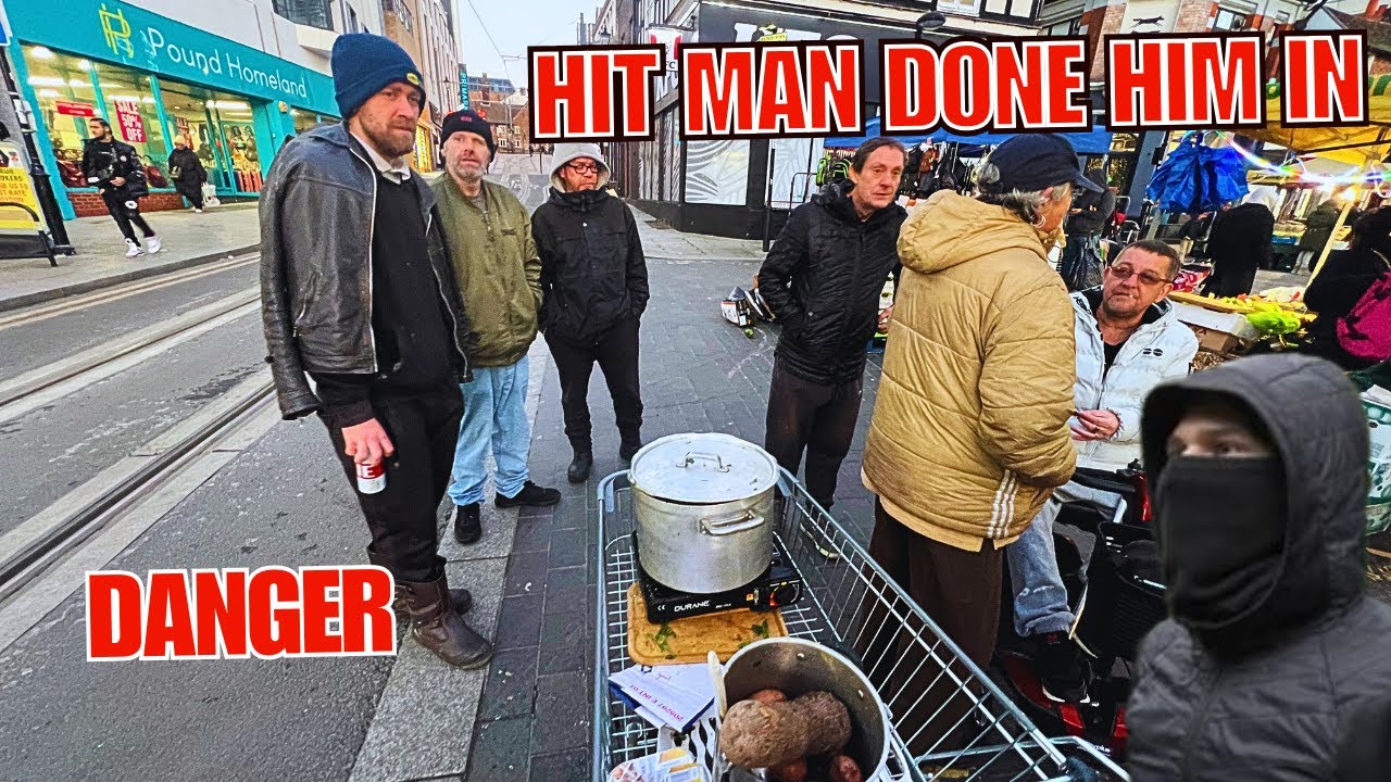 DANGEROUS ATTACK! Hit Man Came For Him While Feeding The Homeless