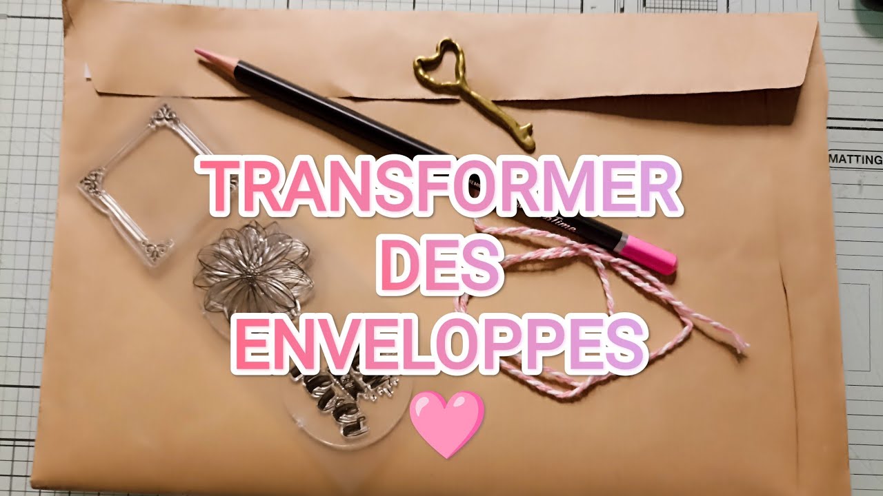 TUTO ENVELOPPE TROP STYLÉE 💝