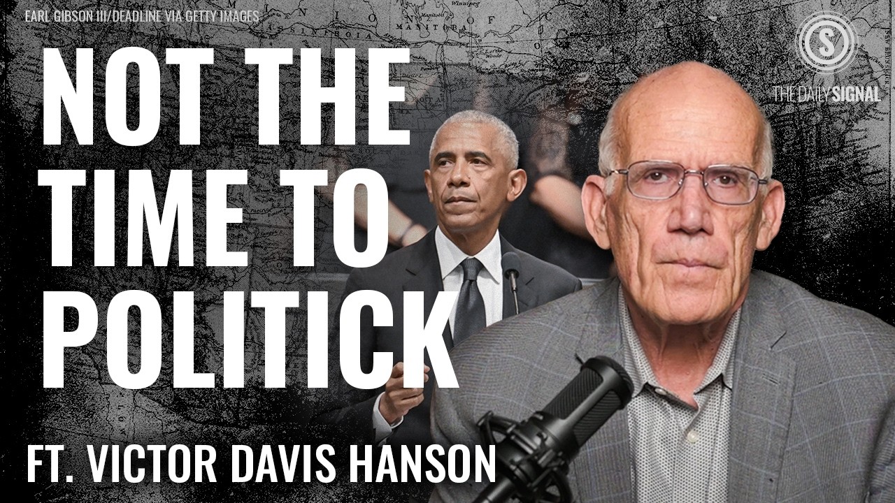 Victor Davis Hanson: Barack Obama and the Politics of the Podium