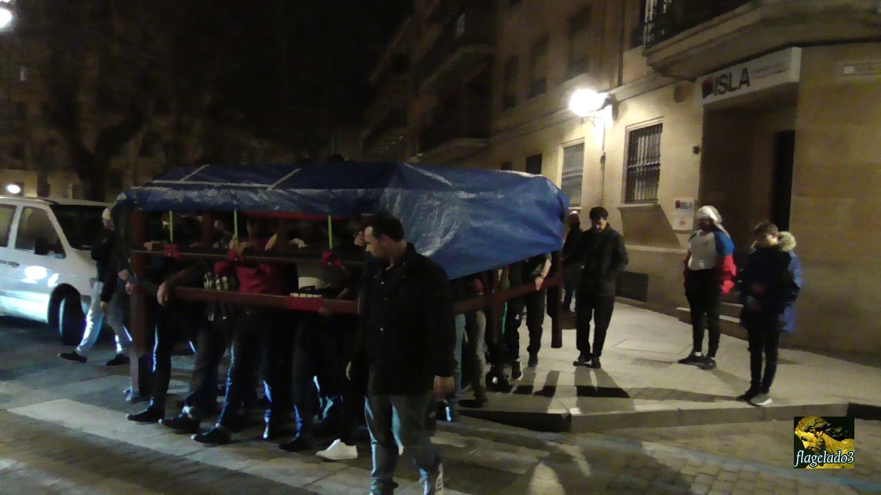 Ensayo palio Caridad (Despojado) 2019, Salamanca
