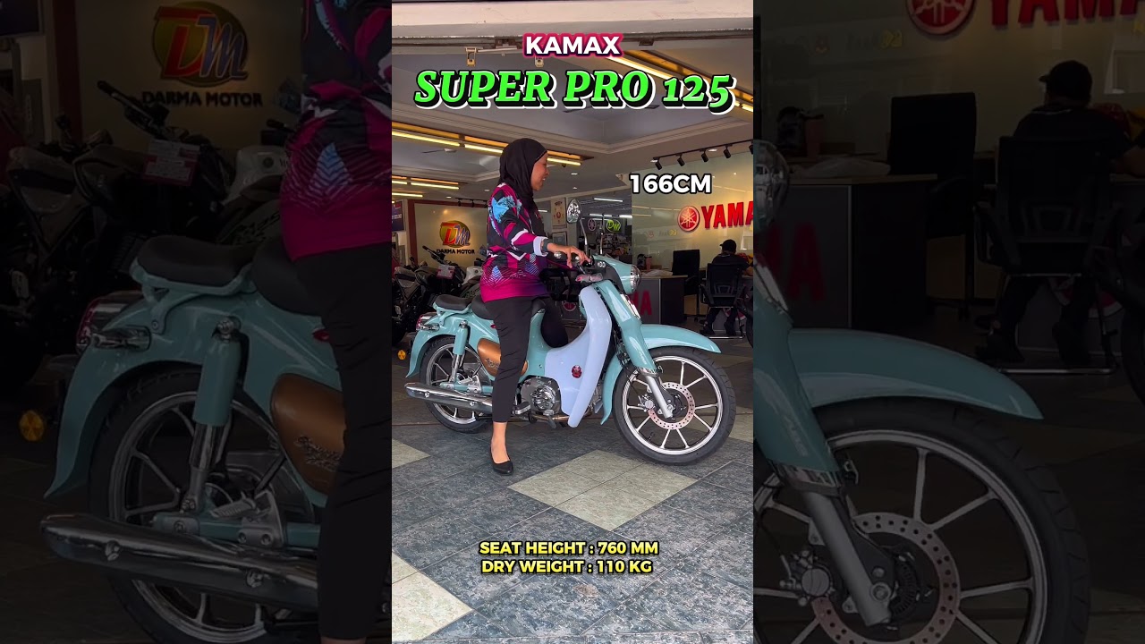 Kamax Super Pro Seat Height Test #darmamotor #kamax #superpro #seatheight #fyp