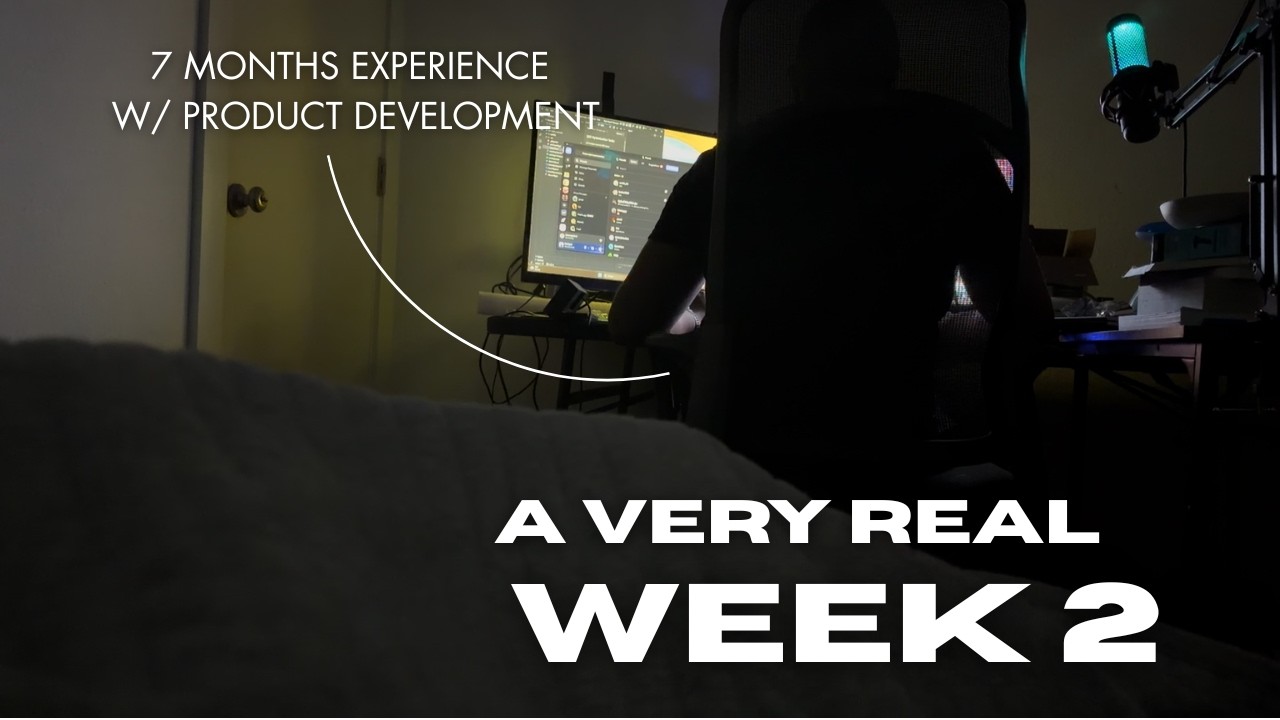 I suck at building in public | Week By Week