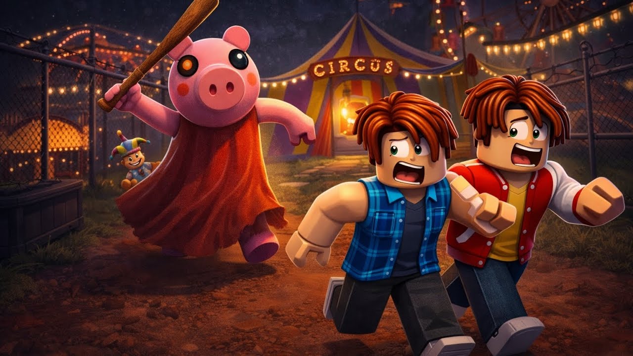 Joguei Piggy no roblox