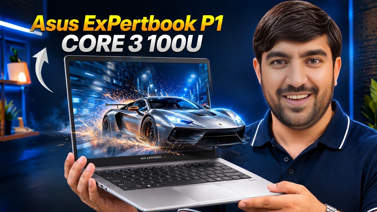 ASUS Expertbook на базе Core 3 100U &mdash; бюджетный ноутбук💻 &mdash; Распаковка и тест производительности🔥