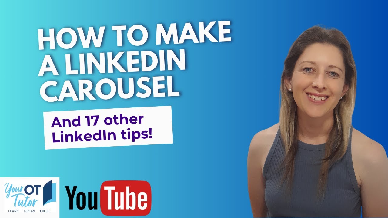 How to make a LinkedIn carousel: And 17 other LinkedIn tips
