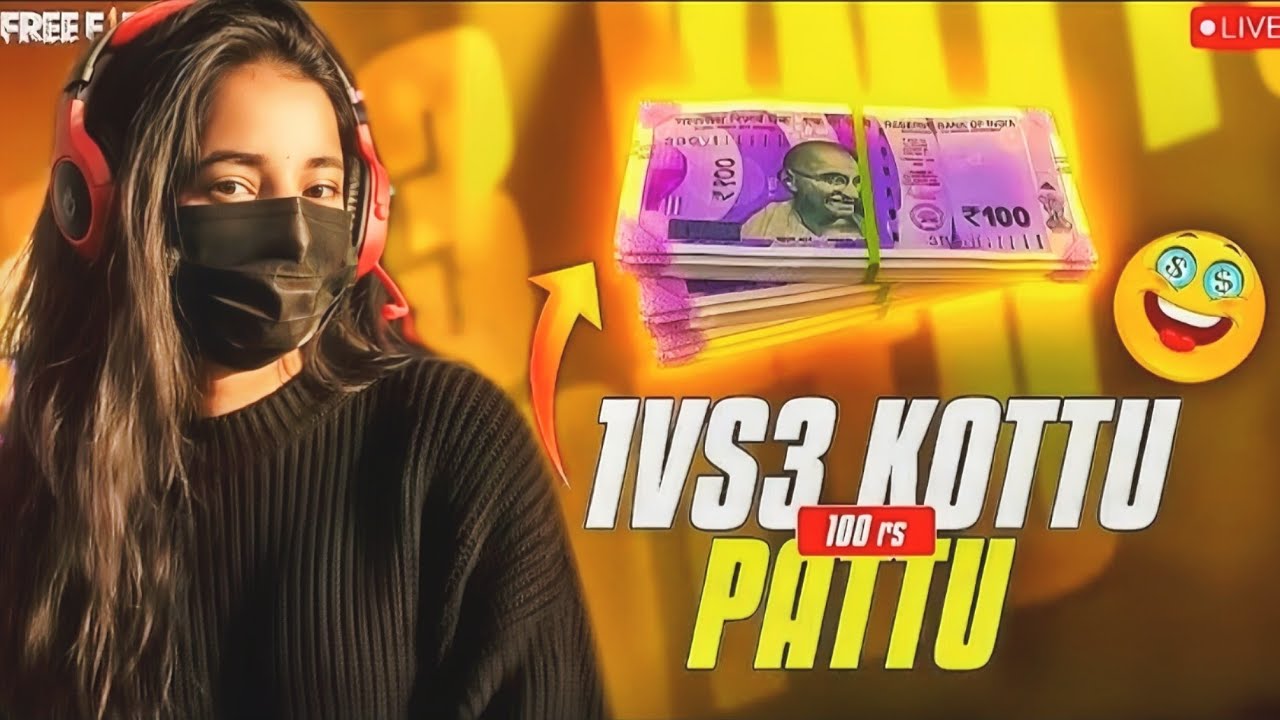 1 VS 3 KOTU 100 PATU |  giveaway |teamcodes| SUBSCRIBE 😀
