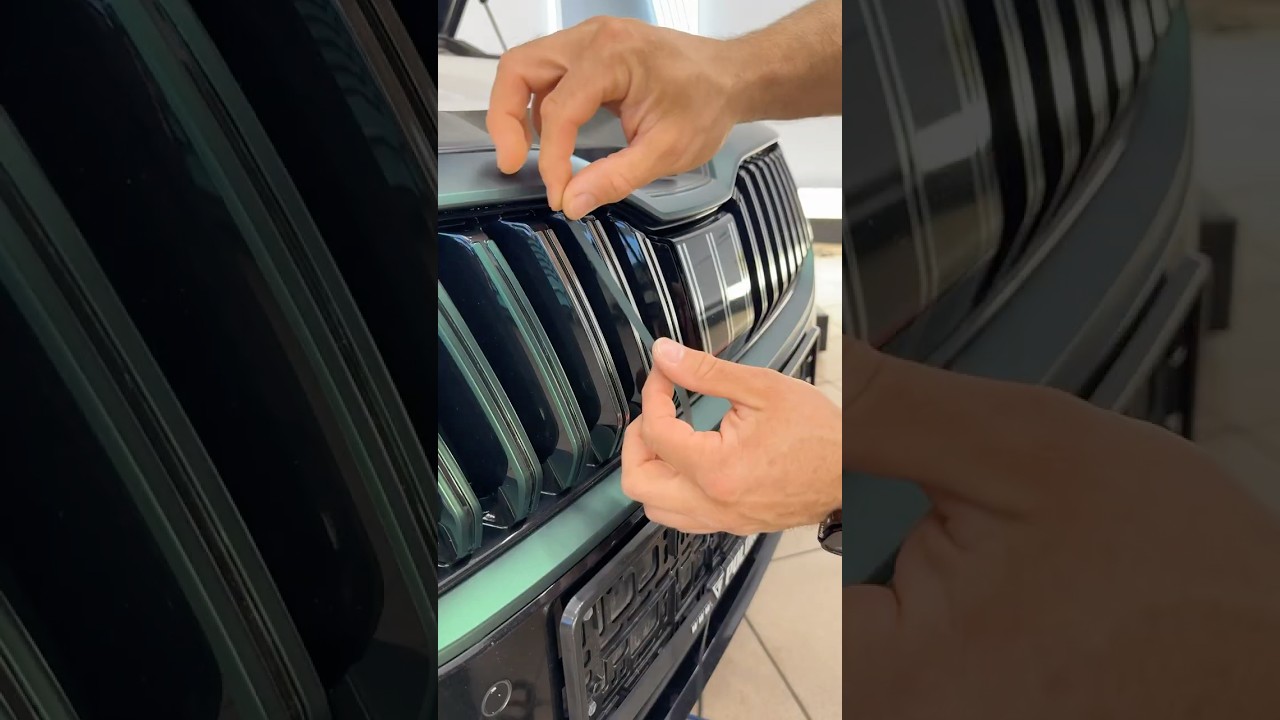 No more chrome &ndash; quick grill makeover