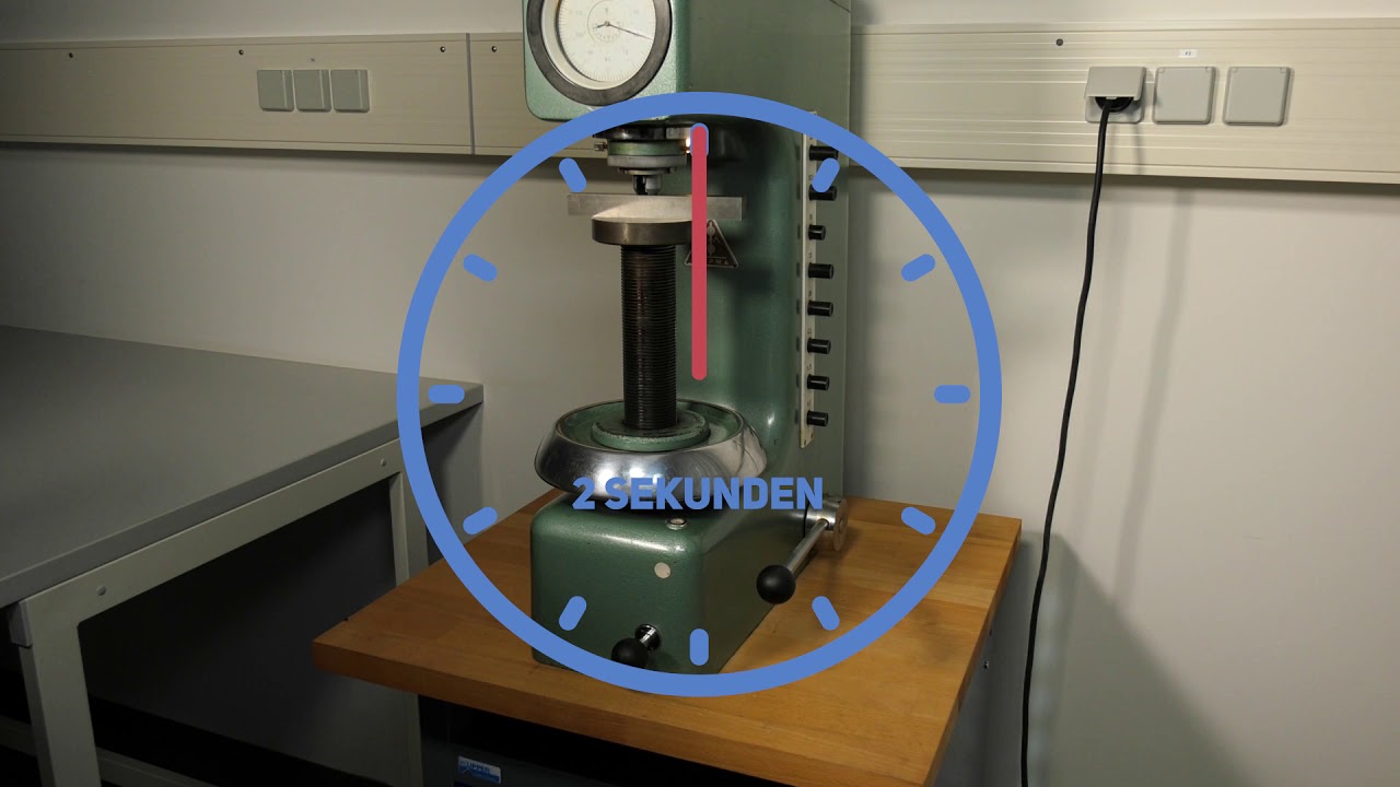 Härteprüfung nach Rockwell