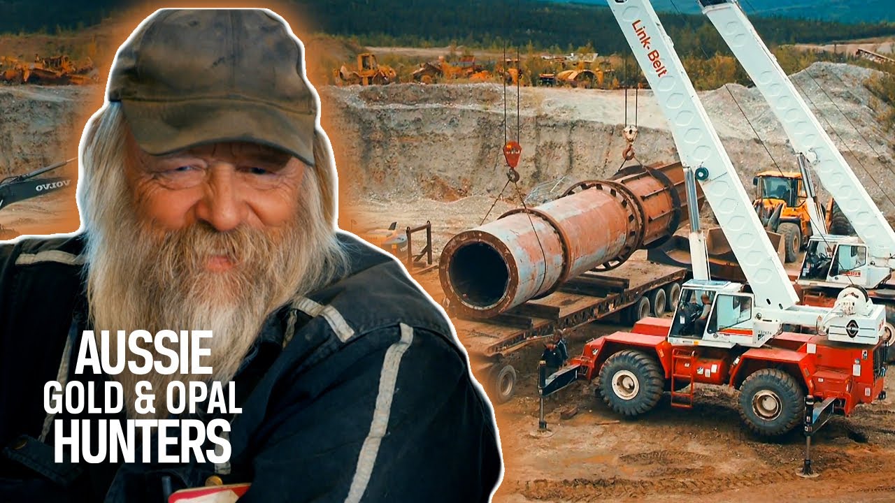 Tony Beets Prepares His COLOSSAL 40-Foot Trommel For His Indian River Claim | Gold Rush